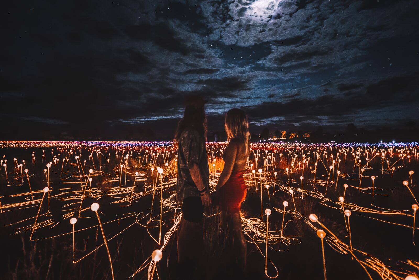 Field of Lights Ulu - Laura Bell TNT