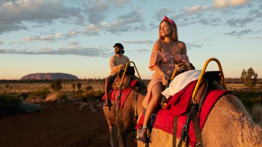 Camel to Sunrise - Tourism NT - Matt Cherubino