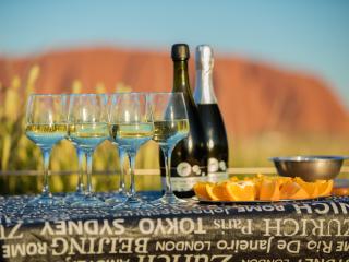 Uluru Sunset - Sparkling wine and nibbles