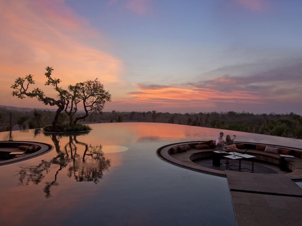 Sunset at RIMBA Lobby