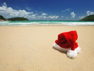 Christmas beach