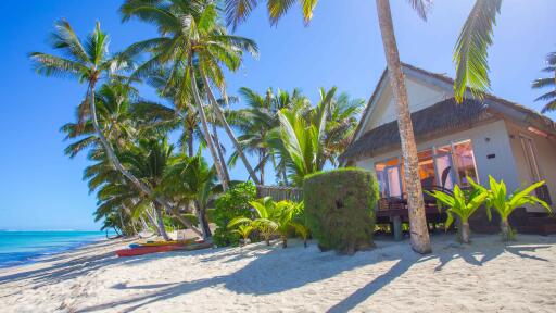 Beachfront Bungalow Exterior (Turama Photography)