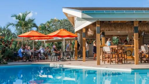 Poolside Dining