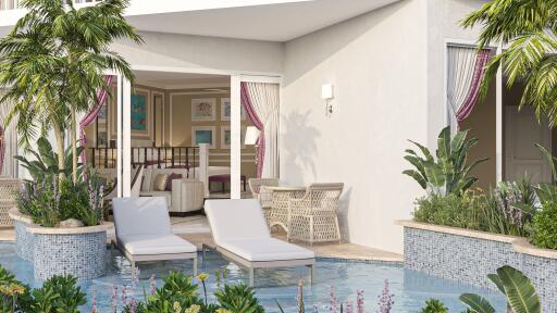 Swim Up Luxury King Suite