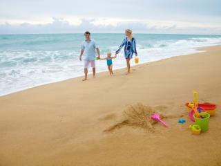 Family on Beach