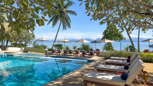 Pool deck