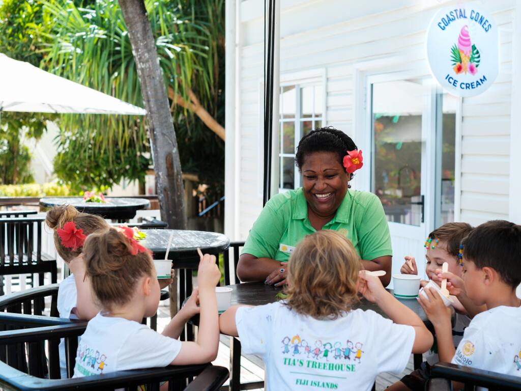 Kids Club ice cream parlour