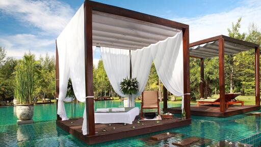Relax by the pool
