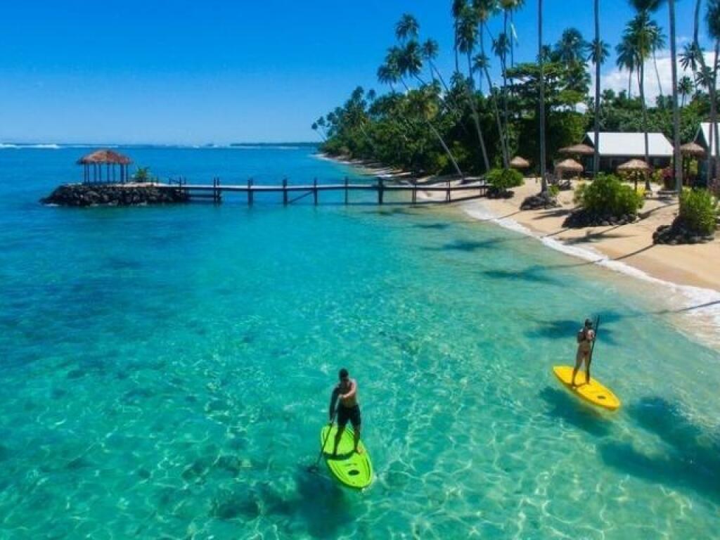 Samoan Beachfront Beauty