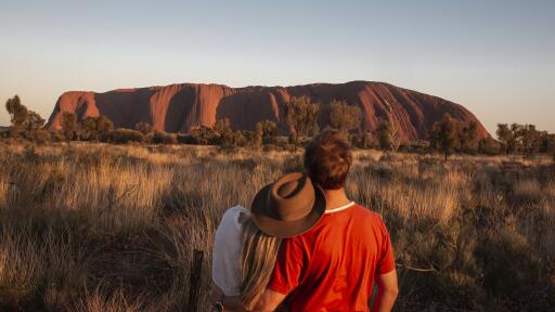 Red Centre Couple - Tourism NT - Nicholas Kavo