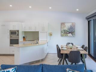 Kitchen and Dining Area