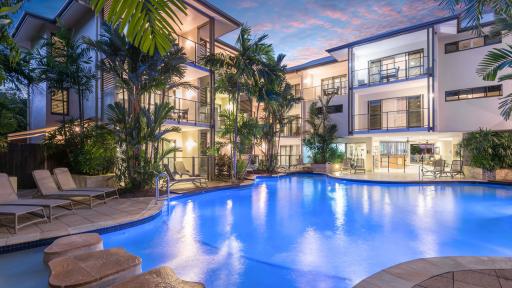Shantara Resort Pool Twilight