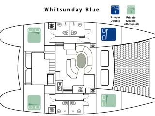 Whitsunday Blue - Boat Layout