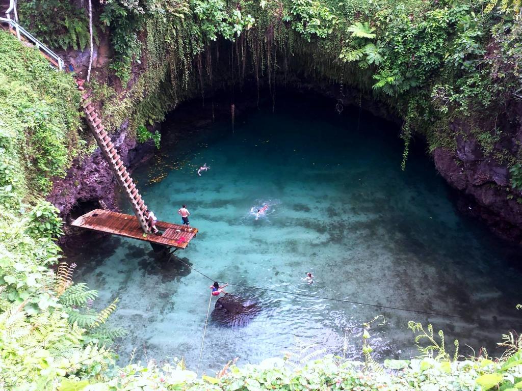 Aleipata Districts To Sua Ocean Trench Tour Samoa