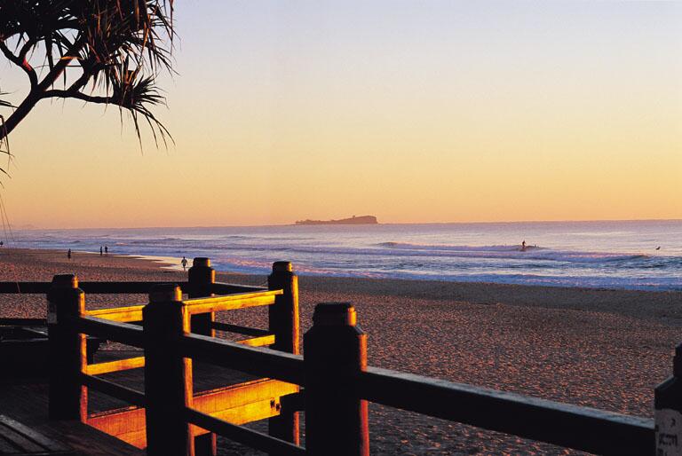 Maroochydore View to Old Woman Island