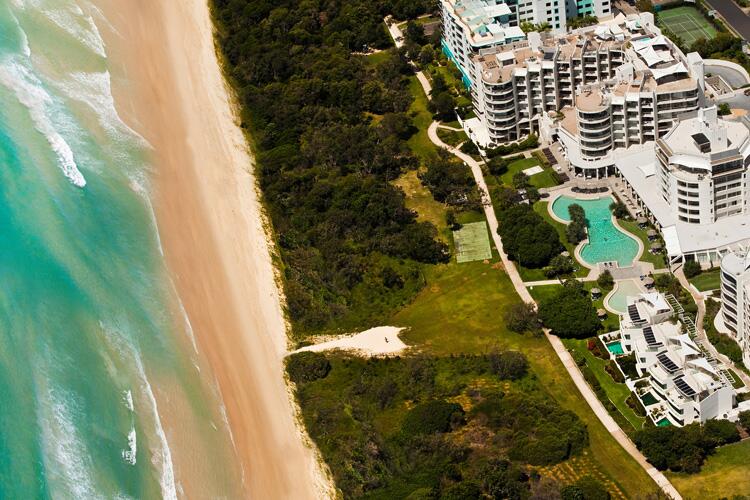 Marcoola Beach Aerial