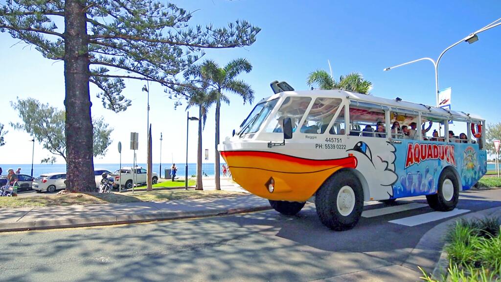 Aquaduck on Mooloolaba Esplanade