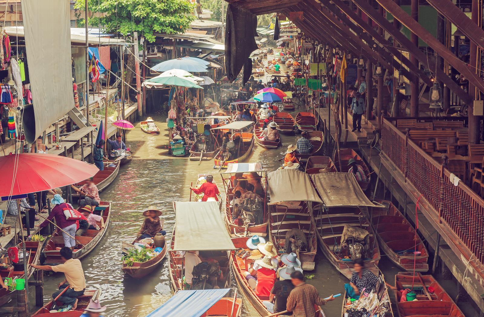 Floating Market, Thailand, Bangkok, Market