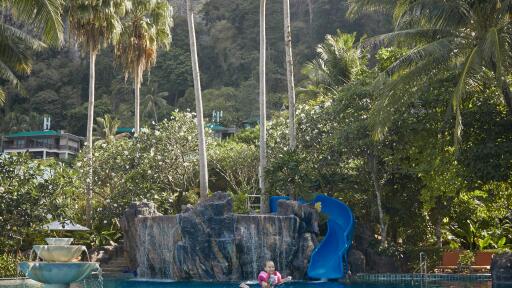 Swimming Pool Kids Slide