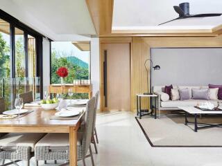 2 Bedroom Suite Ocean Coral Lounge
