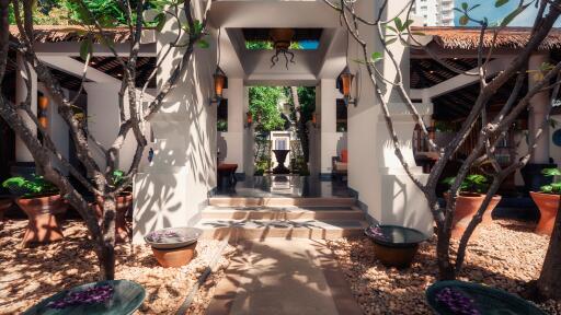 Spa Entrance