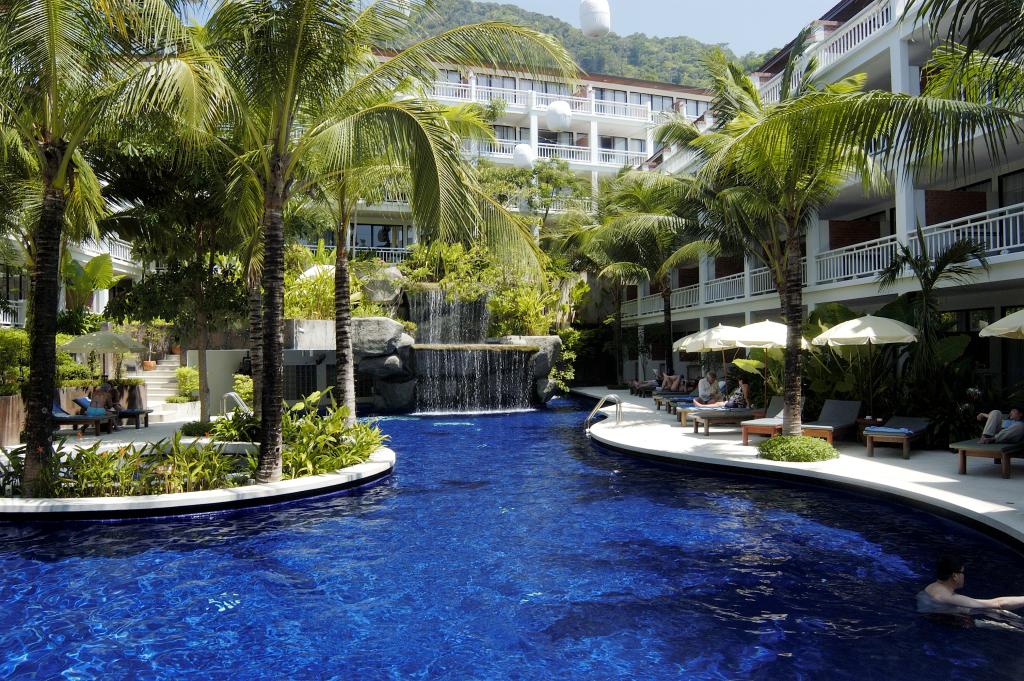 sunset resort phuket thailand hotel resorts pool patong accommodation hotels holiday tailand kata noi swimming guest tripadvisor travel phi 1336