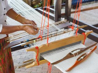 Thailand, Handicraft, Thai Art, Weaving, Cotton Cloth