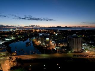 Townsville Aerial At Night