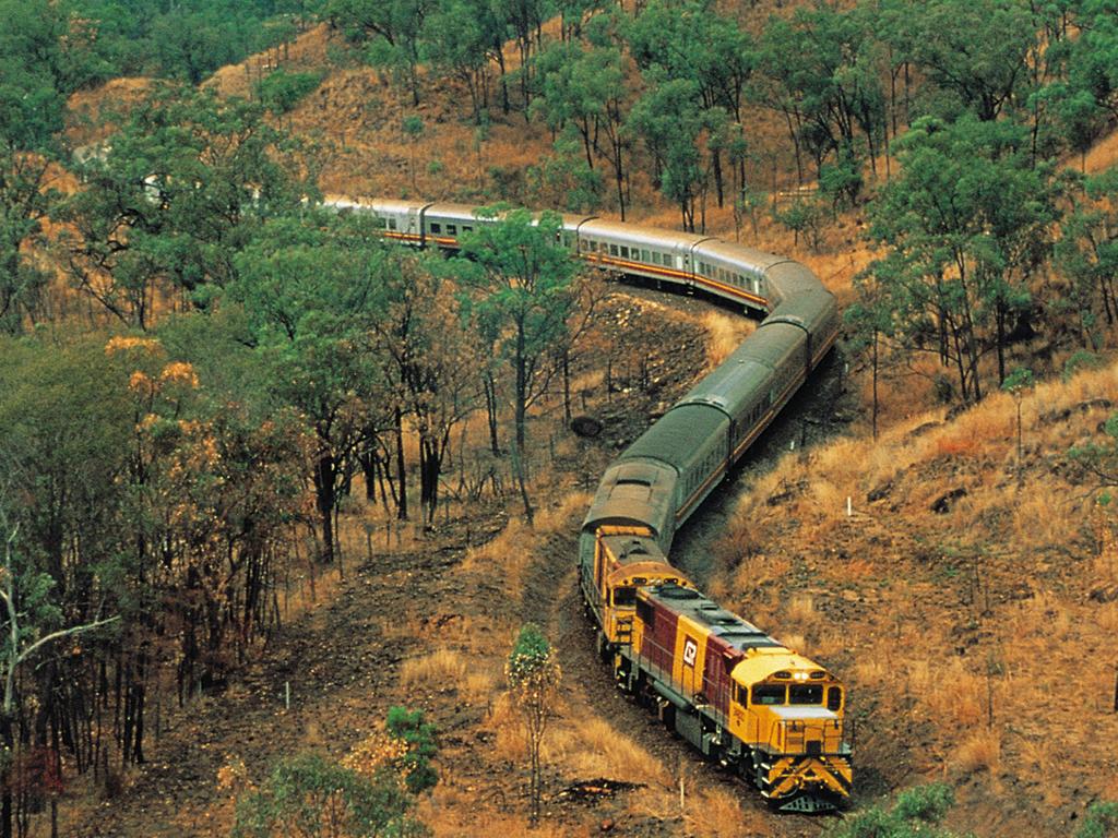 train trips in queensland australia