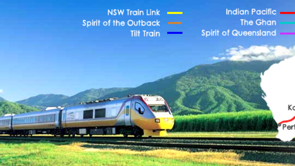 Train Journey Planner Australian Railway Map