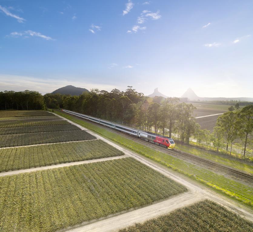 Spirit of Queensland Train Brisbane to Cairns