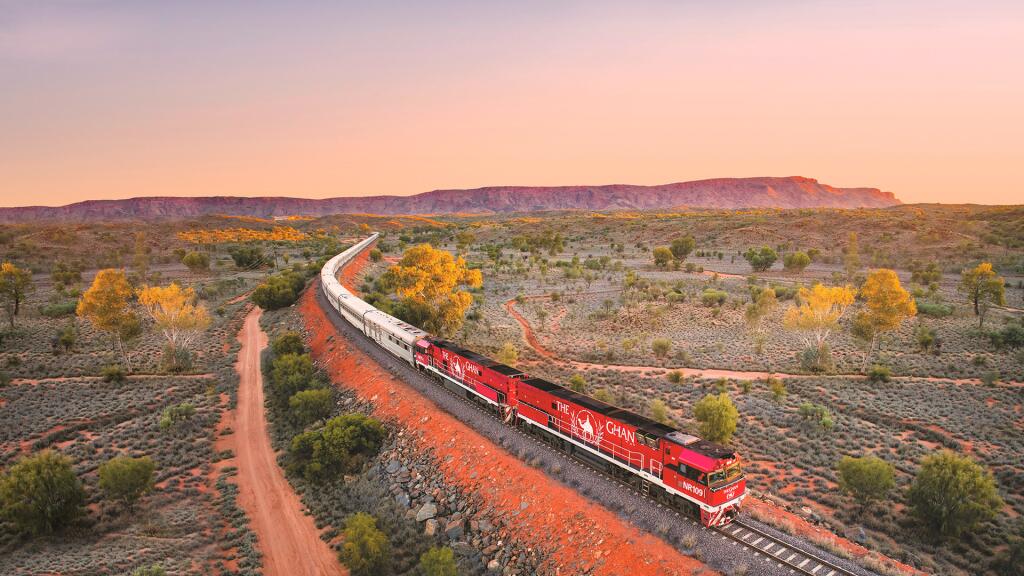 The Ghan MacDonnell Ranges