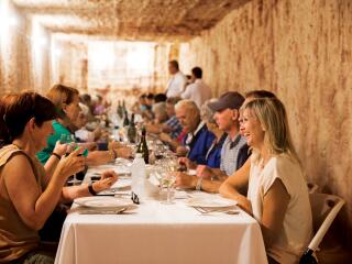 The Ghan Expedition Opal Quest Mine Lunch