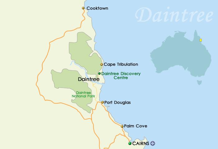 Daintree Map