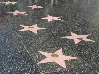 Hollywood Stars on The Walk of Fame