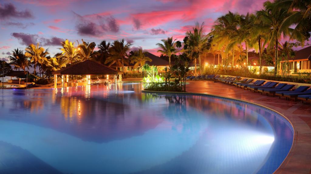 Pool at Sunset
