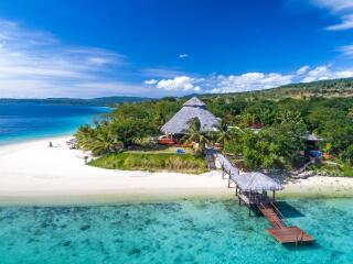 Aerial Jetty and Restaurant