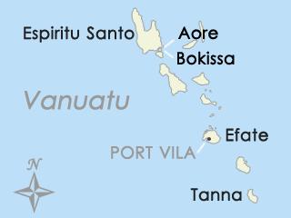 Vanuatu Map