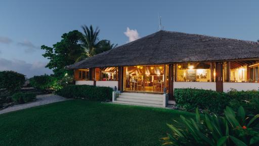 Restaurant at night