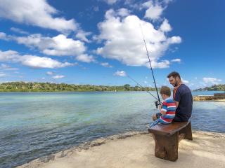 Fishing on Poppys Beach