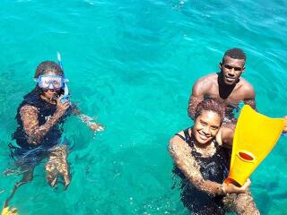 Snorkel and Glass Bottom Boat Cruise