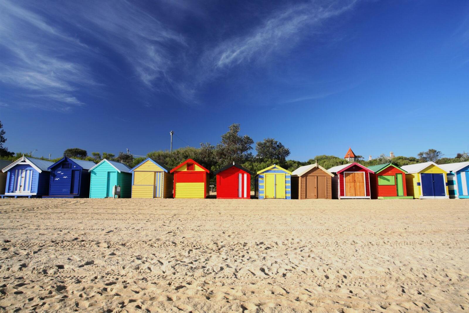 Bathing Boxes on the Mornington Peninsula