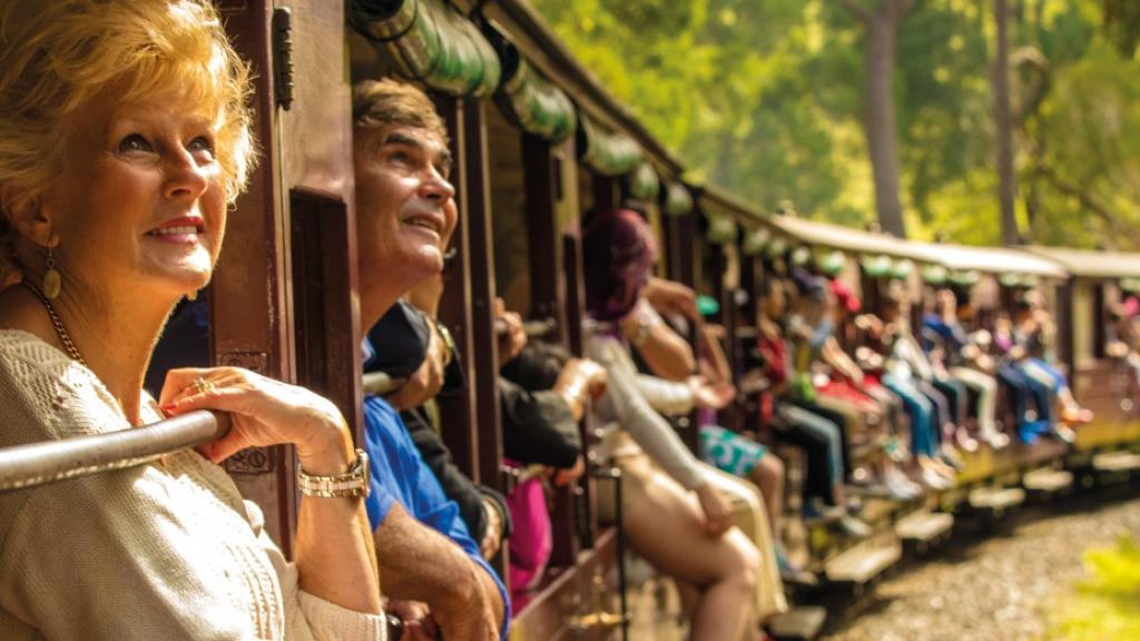 Puffing Billy Steam Train