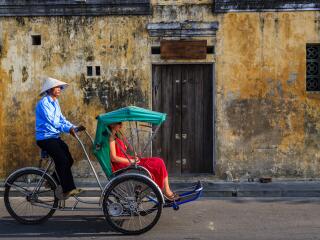 Vietnam - Hoi An - Cyclo Transport