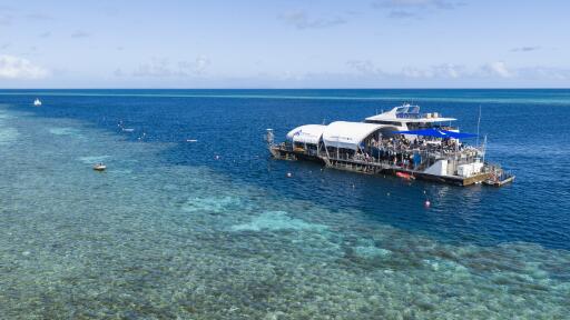 Great Barrier Reef Adventure Heart Pontoon